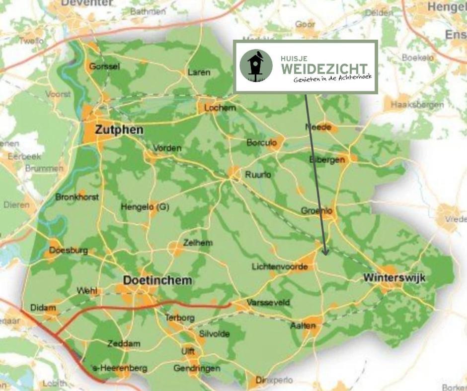 Huisje Weidezicht Lievelde Exterior foto